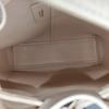 [Pre-Owned] Hug Metal Buckle Leather Bucket Handbag - Very Good #7D3I86