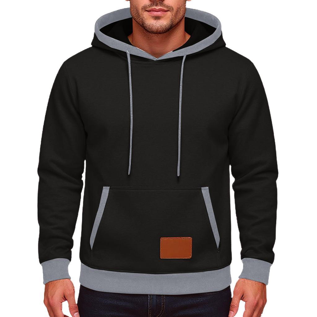 Спортивный костюм с капюшоном, унисекс, одежда для бега, пуловер с длинными рукавами, толстовка с капюшоном