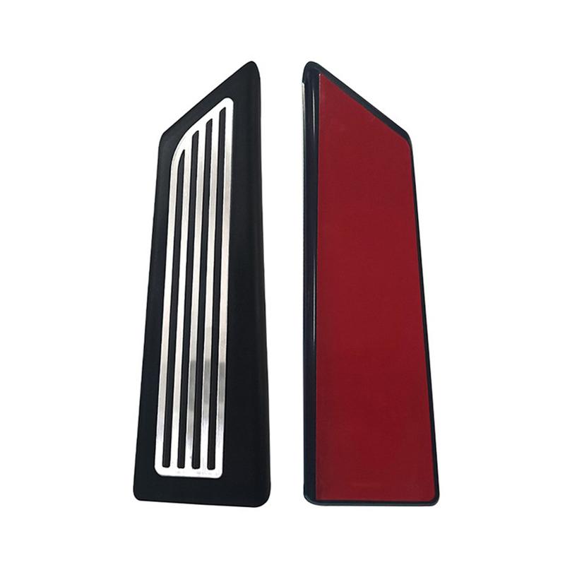 LHD Auto Interior Stainless Steel Rest Footrest Foot Pedals for Tesla Model Y/3 for Interior Protection Accessories