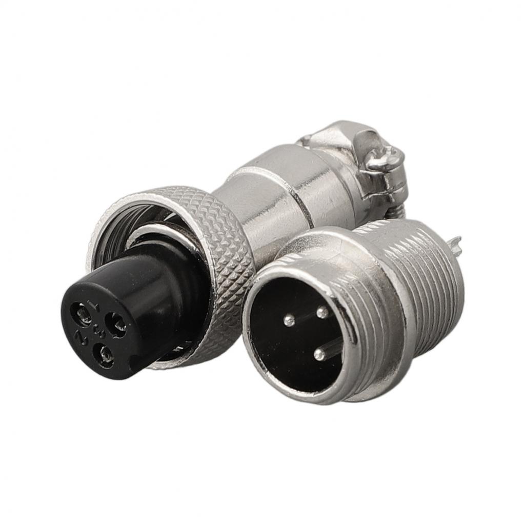 GX12 3-контактный разъем для подключения зарядного устройства аккумулятора ABS