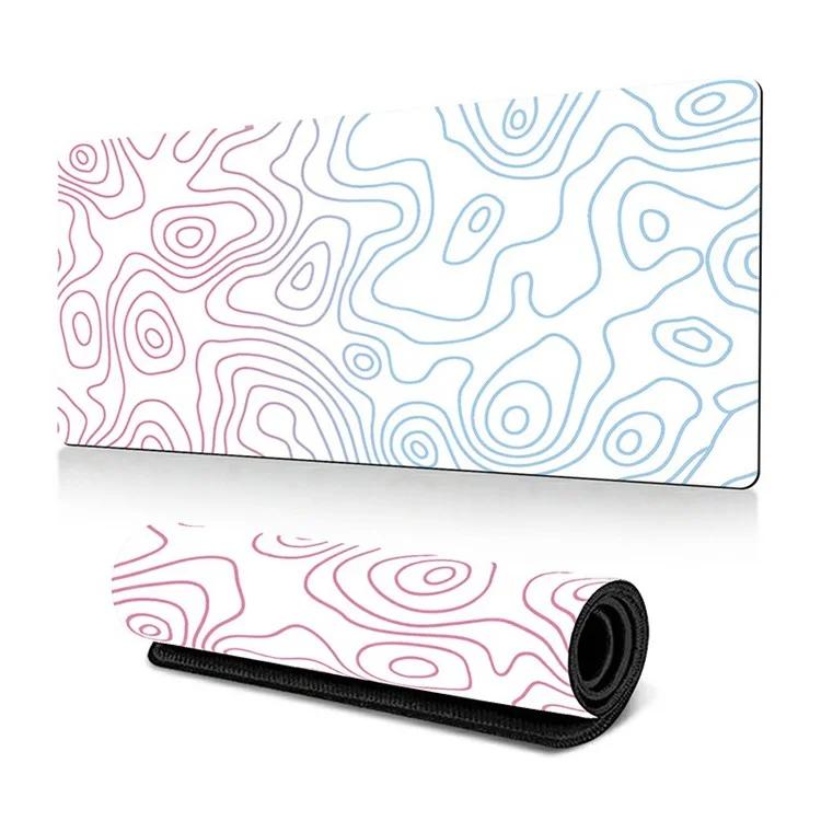 400*900*3 мм абстрактный узор большой коврик для мыши термотрансферная печать настольный коврик