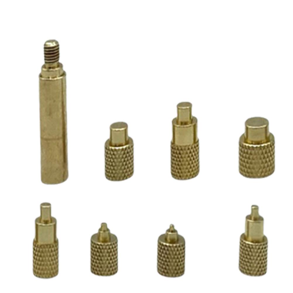 Heat Insert Nut Iron Tip M2-M8 Brass Hot Melt Insert Nut Insertion Insertion Kit for TS100 TS101 PTS200 PTS201 Soldering Iron