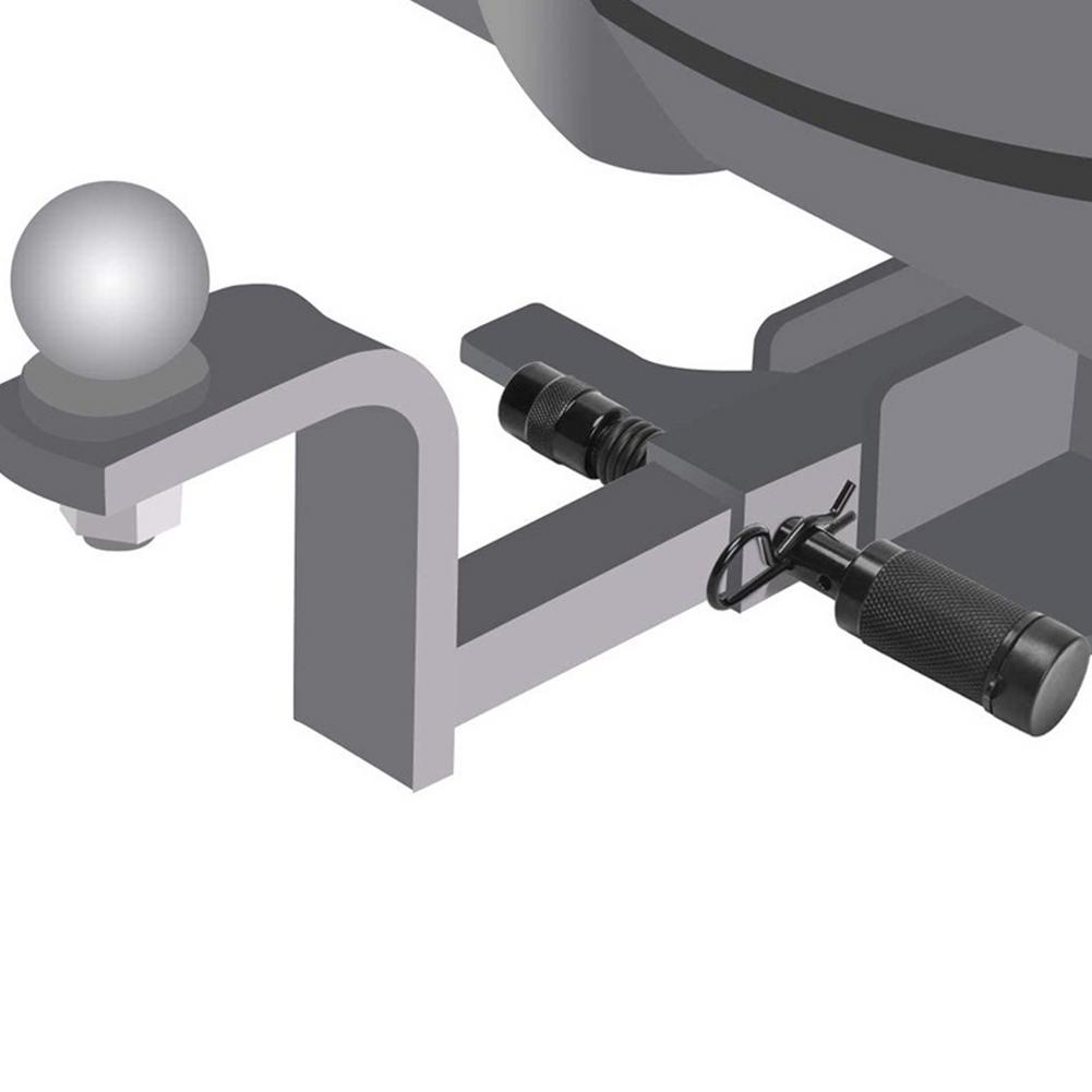 Удлиненный замок для прицепа, прочный замок сцепного штифта, гантельный замок для прицепа, замок для автофургона, оборудование для транспортировки внедорожных транспортных средств