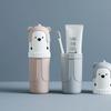 Cute Portable Toothbrush Holder Box Travel Toothbrush Cup Mouthwash Cup Toothpaste Storage Container Bathroom Outdoor Supplies
