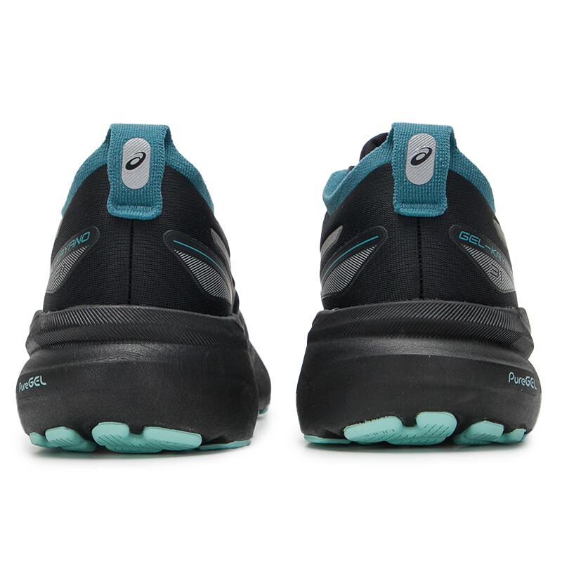 Asics Кроссовки для марафона и бега на длинные дистанции мужские ASICS Gel Kayano 31, износостойкие, дышащие, низкие, черные с серым 1011C100-001