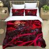 Fatestay Night HD Print Three Piece Bedding Set Fashion Article Boys Or Adults For Beds Quilt Covers Pillowcases Gift