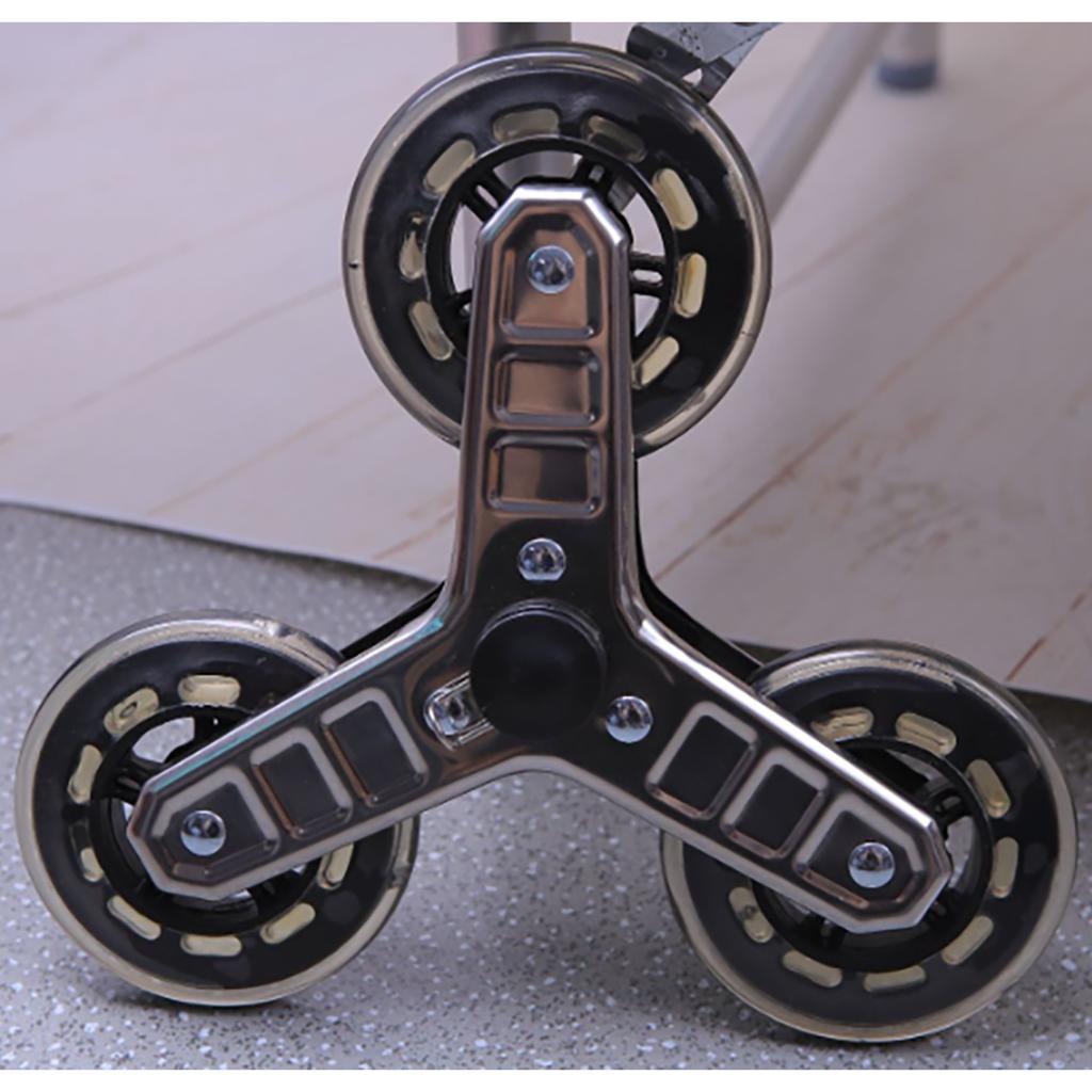 2 шт. Колесо для подъема по лестнице Треугольные ролики для тележки Колесо для подъема по лестнице Колесо для тележки для покупок