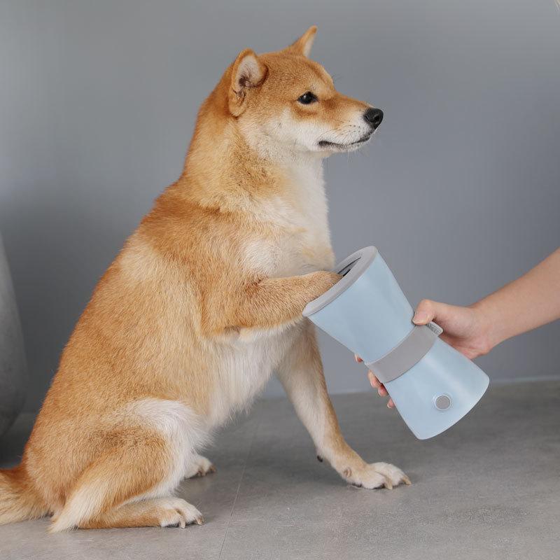 Электрическая USB-мойка для лап домашних животных - автоматическая чаша для чистки лап собак