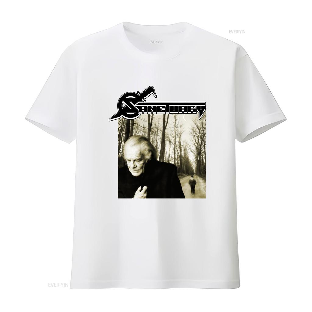 Vintage SANCTUARY INTO THE MIRROR BLACK Band T Shirt All Sizes Available AG2615 vintage Washed Versatile graphic Comfortable