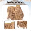 And Decorative Artificial Thatch Roof Accessory for Thatched Cottages, Grass Skirt Bar, Cabins,