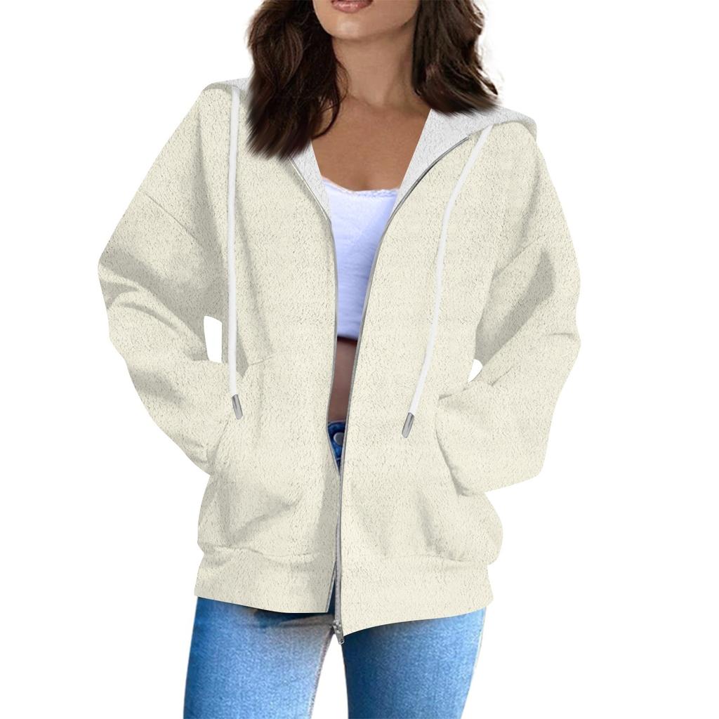 Women's Sweatshirt Sports Flannel Sweatshirt Long Sleeve Top Casual Hoodies Sweatshirt