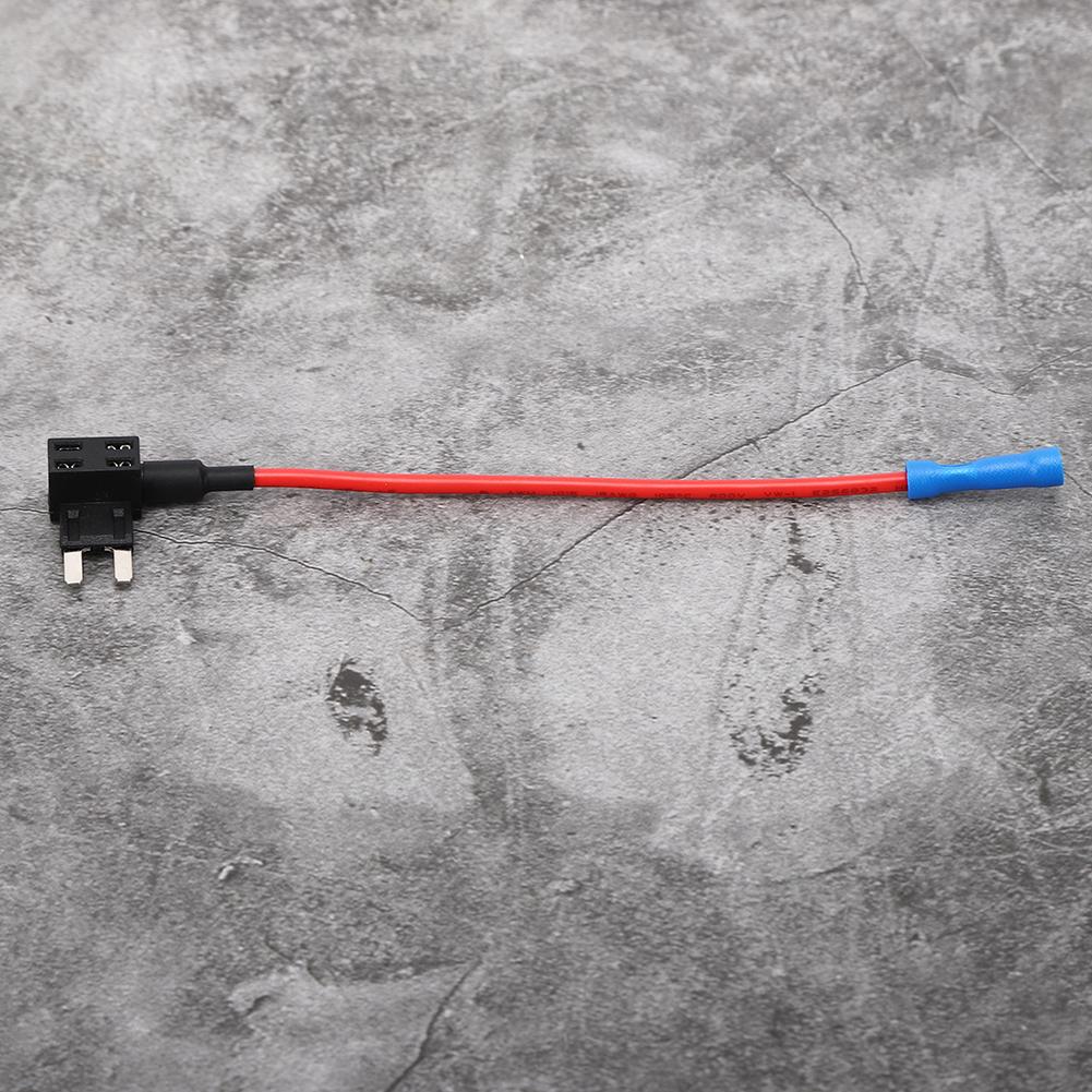 5шт автомобильная дополнительная цепь мини стандартный лезвие блок предохранителей держатель синяя головка