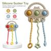 Educational Baby Soothing Rattle Finger Presser Game  for 0-12 Months Baby Sensory Cognition