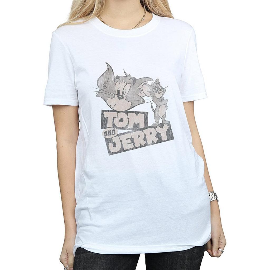 Tom and Jerry Womens/Ladies Wink Cotton T-Shirt