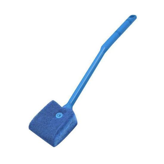 Щетка для аквариума Скребок для водорослей с длинной ручкой Двусторонняя губка-щетка для стеклянных аквариумов и аквариумов Дом Кухня