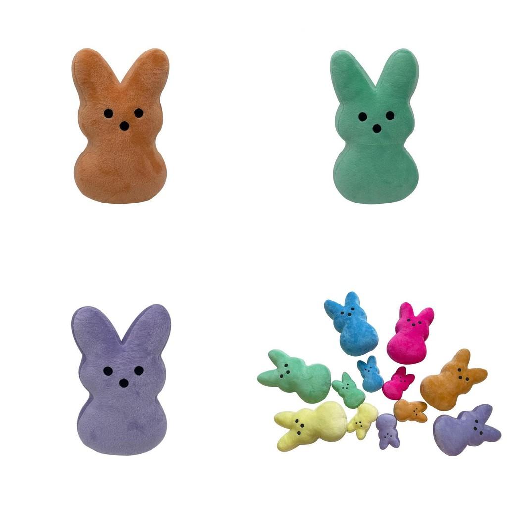 Peeps Just Born Пасхальный кролик плюшевый кролик-мягкий набивной зефир-детский подарок