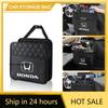 For Honda Car Backseat Storage Box Phone Pocket Pouch Car Back Seat Protector Hanging Storage Bag For Honda Civci CRV Accord FIT