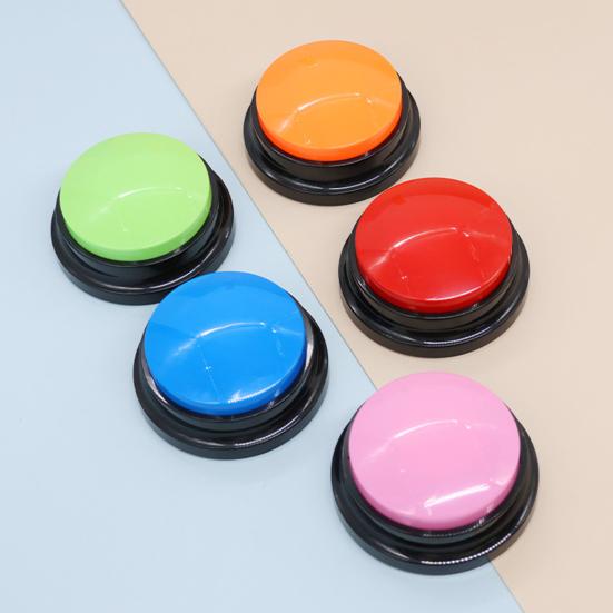 Кнопка записи голоса Интерактивная кнопка для общения с собакой Обучающий зуммер для общения с питомцем