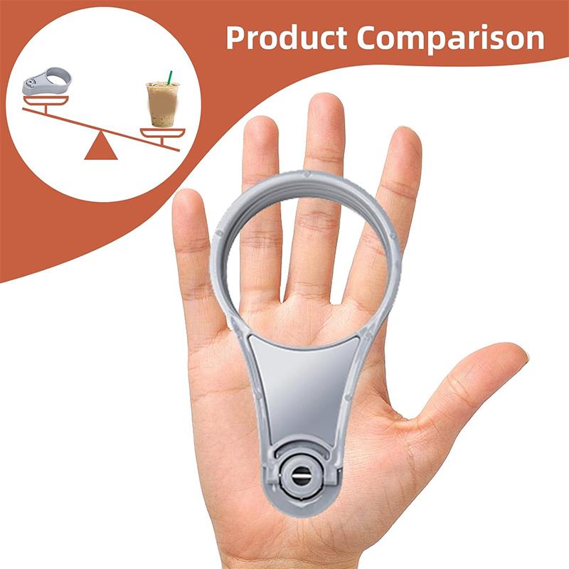 Reusable Drink Carrier Foldable 6-layers Reusable Drink Holder with Handle Outside Portable Coffee Cup Racks Bar Tool for Party