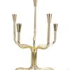 Candlestick Holder Candelabra 5 Arm Decorative Iron Ornament Table Centerpiece Taper Candle