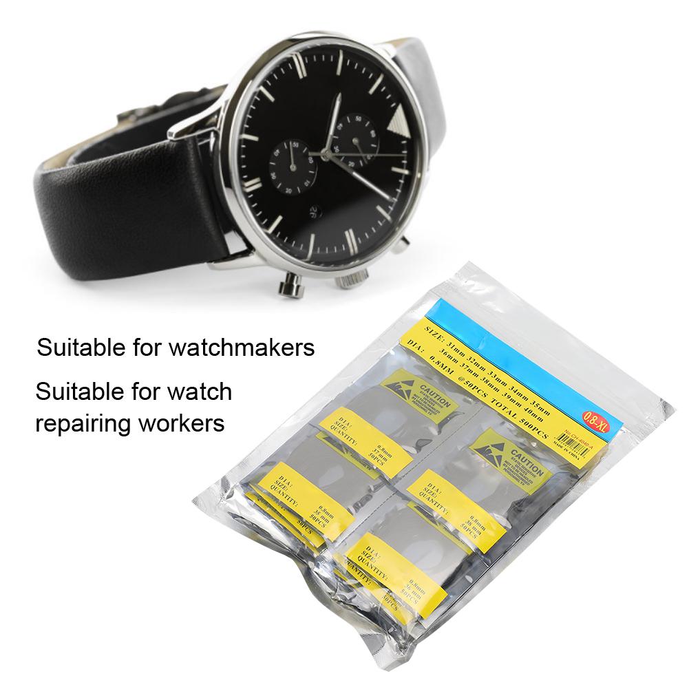 Waterproof Round Watch Gaskets O Ring Washers Watch Accessory 0.8mm XL(Thick Type)