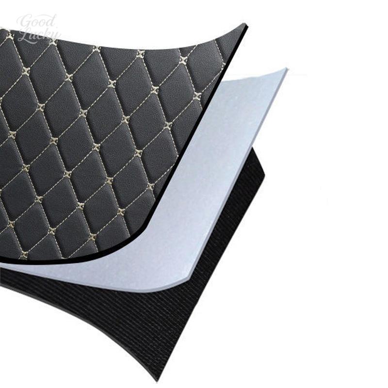 CQJ1 PU Leather Protector Pad Anti Kick Pad Scratch Mat For Mercedes Benz A C E S G Class GLC CLE CLA GLB GLS W177 W205 W213W222 AMG