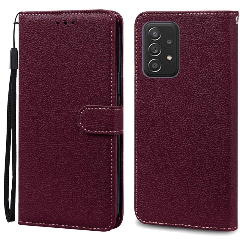 A52 A52S Case For Samsung Galaxy A52 Case Leather Wallet Flip Case For Samsung Galaxy A52s Case 5G Protective Cover Fundas