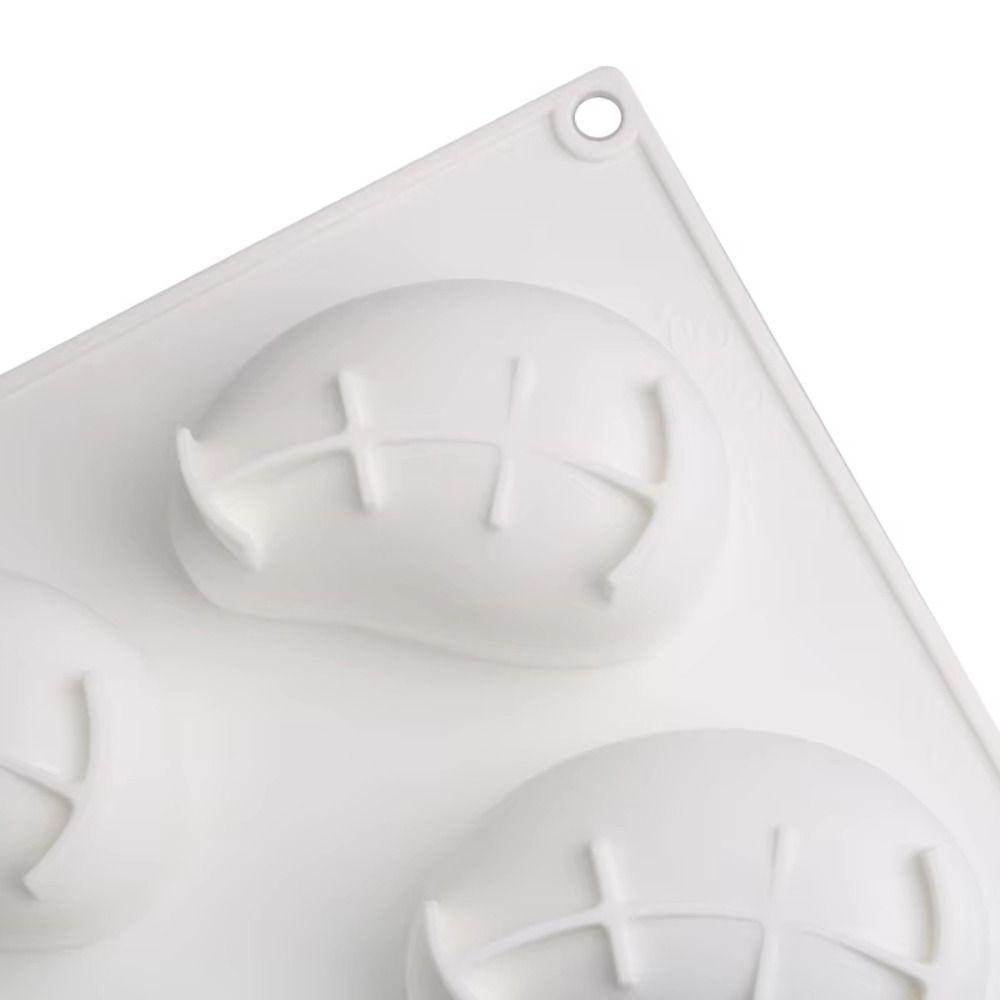 Форма для выпечки кексов с 6 ячейками в форме манго, антипригарная, многоразовая, силиконовая, гибкая, пищевой силикон, реалистичная форма для выпечки фруктов