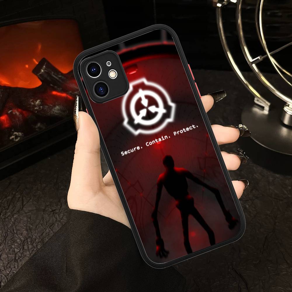 Популярный Sci-Fi Foundation Scp F-Foundation Силиконовый Чехол Для IPhone 16 15 14 13 12 11 Pro Max Plus X XS MAX Ударопрочный Матовый