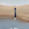 KIETIMOOR Lapis Pearl Bracelet (Silver925)