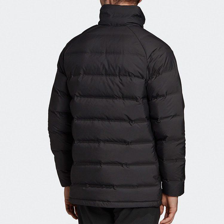adidas Мужская зимняя пуховая куртка Helionic Черная FT2528