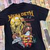 Хлопковая футболка унисекс группы Megadeth от S до 4XL черная