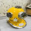Scuba Diving Helmet  US Navy Mark V Full Size Diving Helmet  Deep Sea Divers Helmet  Aluminium Yellow Color Finish Diving Helmet Replica
