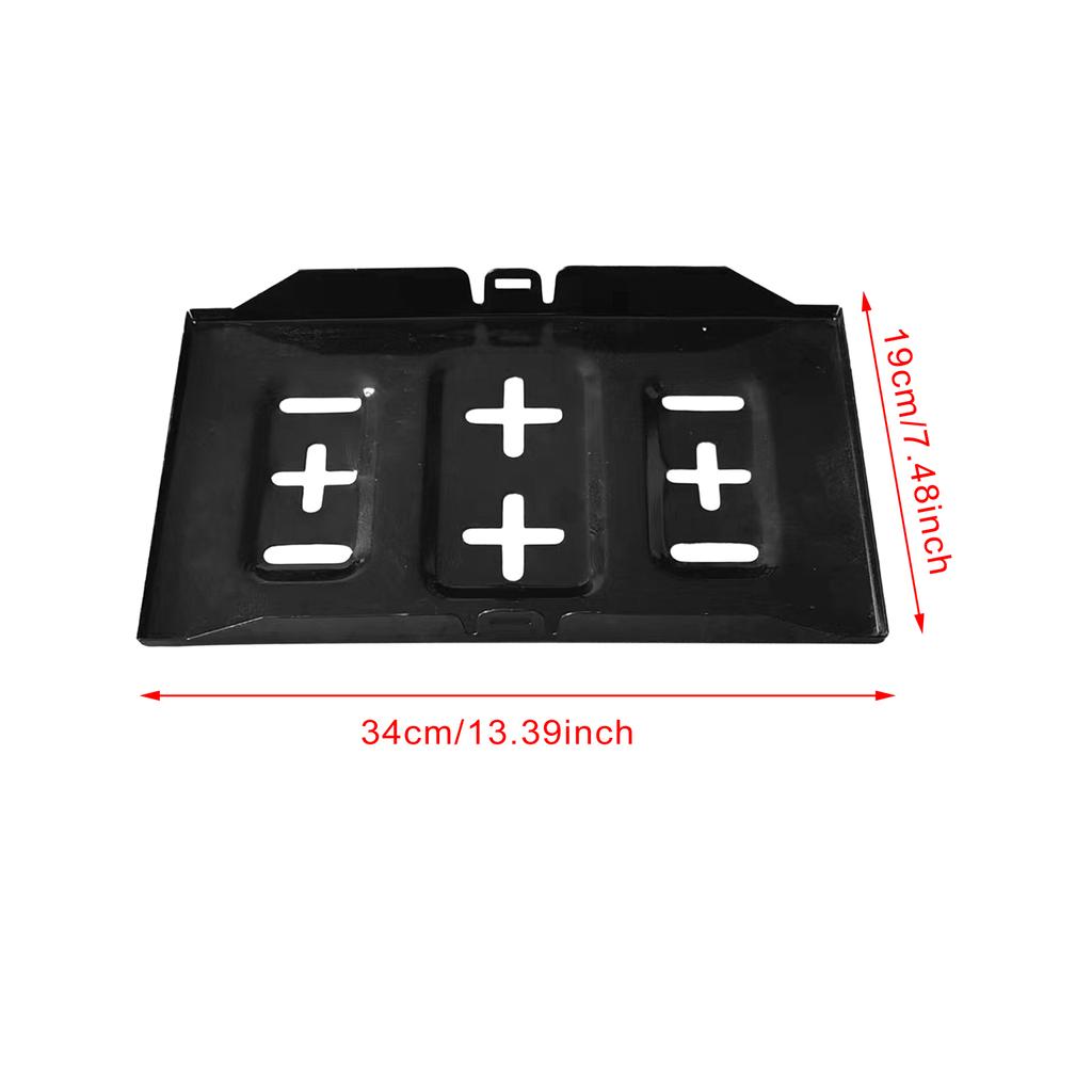 Car Battery Holder Battery Fixing Holder Battery Tray Bracket Battery Installation Tray for SUV Truck RV Cars Engine Repair