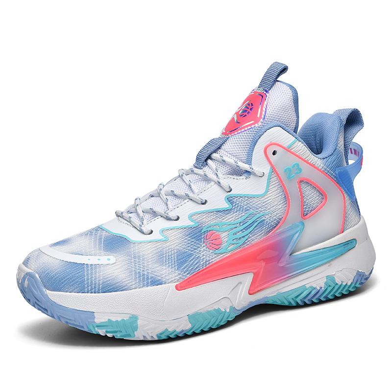 2024 New Men's Basketball Shoes Cushion Anti Slip Sports Shoes Fitness Training Shoes Male Basketball Boots Basket Sneakers