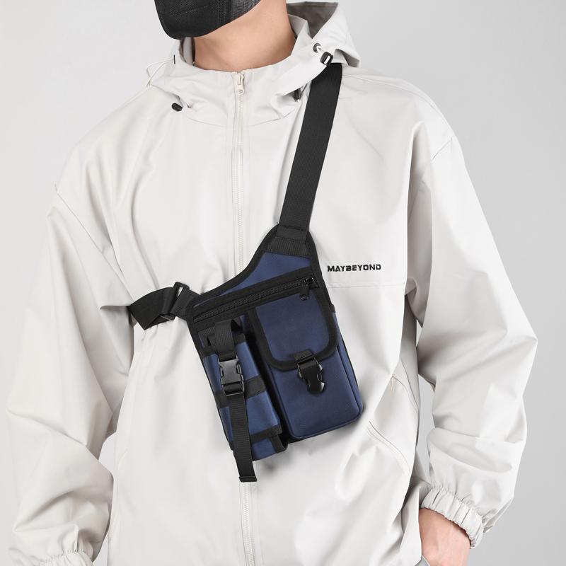 Мужская многофункциональная сумка на плечо, нагрудная сумка, уличная походная сумка для чайника, сумка через плечо, поясная сумка