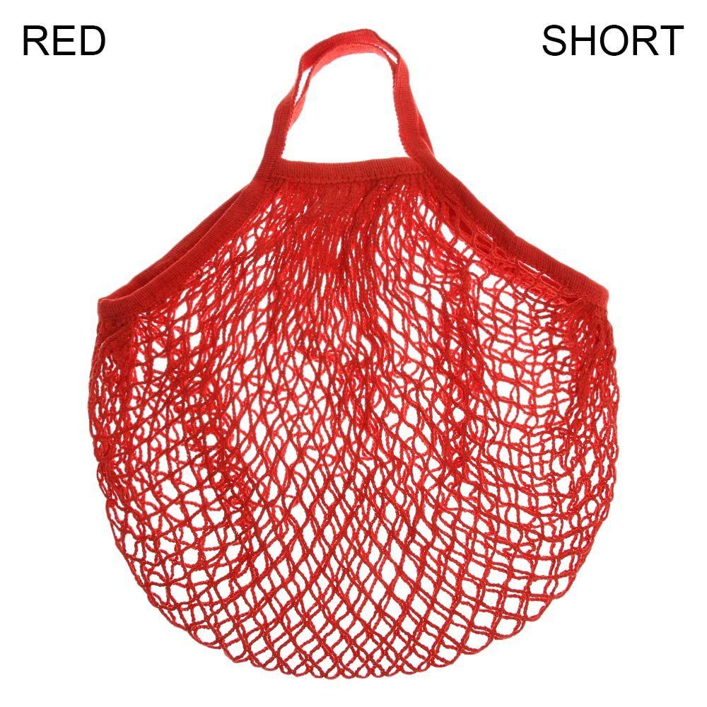 Cotton Reusable Shopping String Fishnet Mesh Bag Net Turtle Bags Woven Net Tote Storage Handbag Tote