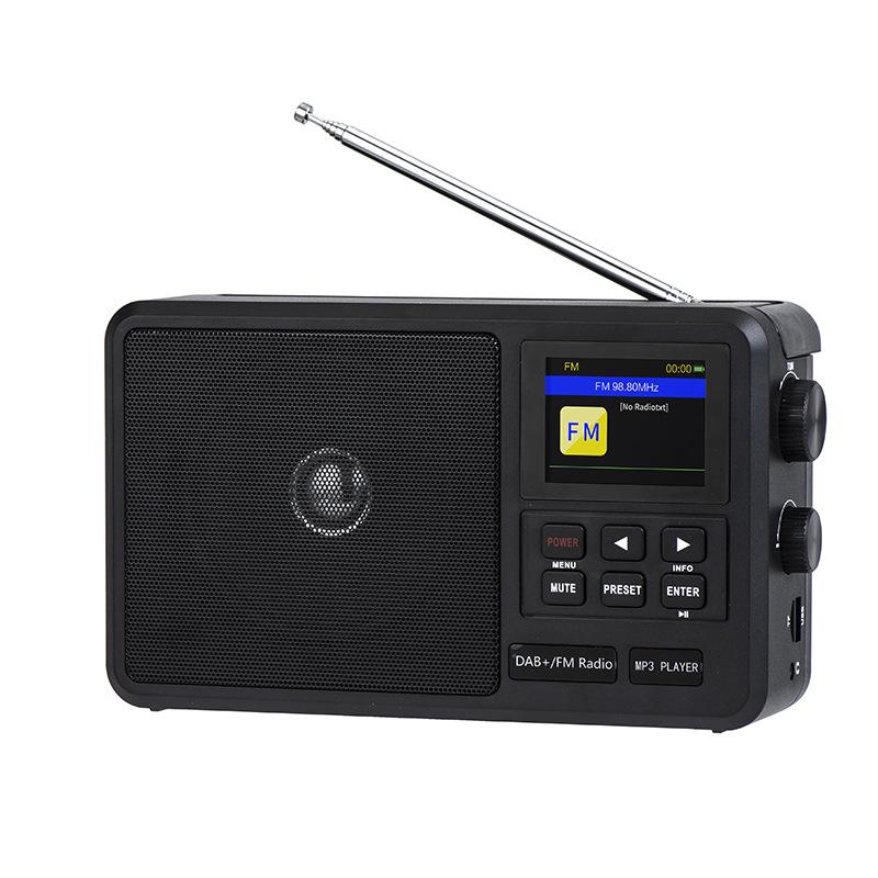 Портативный многофункциональный DAB FM сетевой радиоприемник CS-806