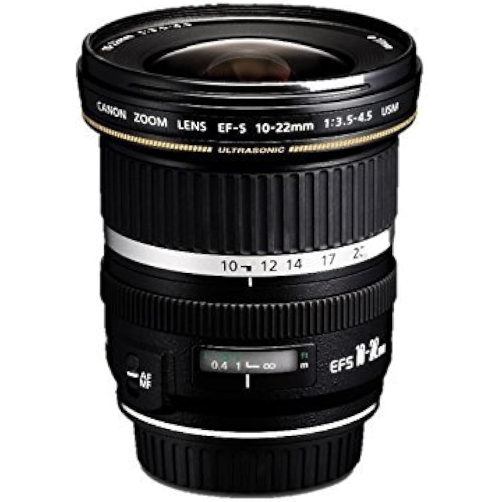 Canon Ultra Wide Angle Zoom Lens EF-S10-22mm F3.5-4.5 USM APS-C Compatible