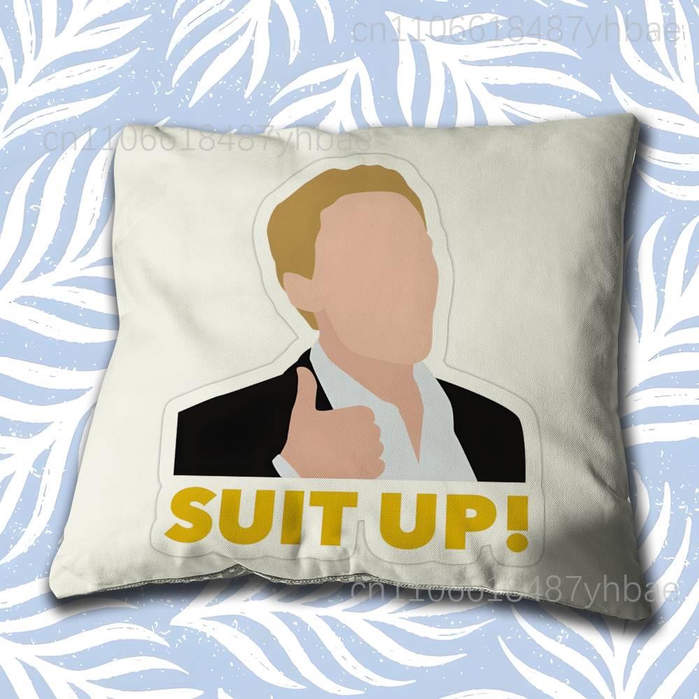 H-How I Met Your Mother Himym Cushion Cover Pillow Cover Decor Pillowcase Printed Cushion Case For Couch