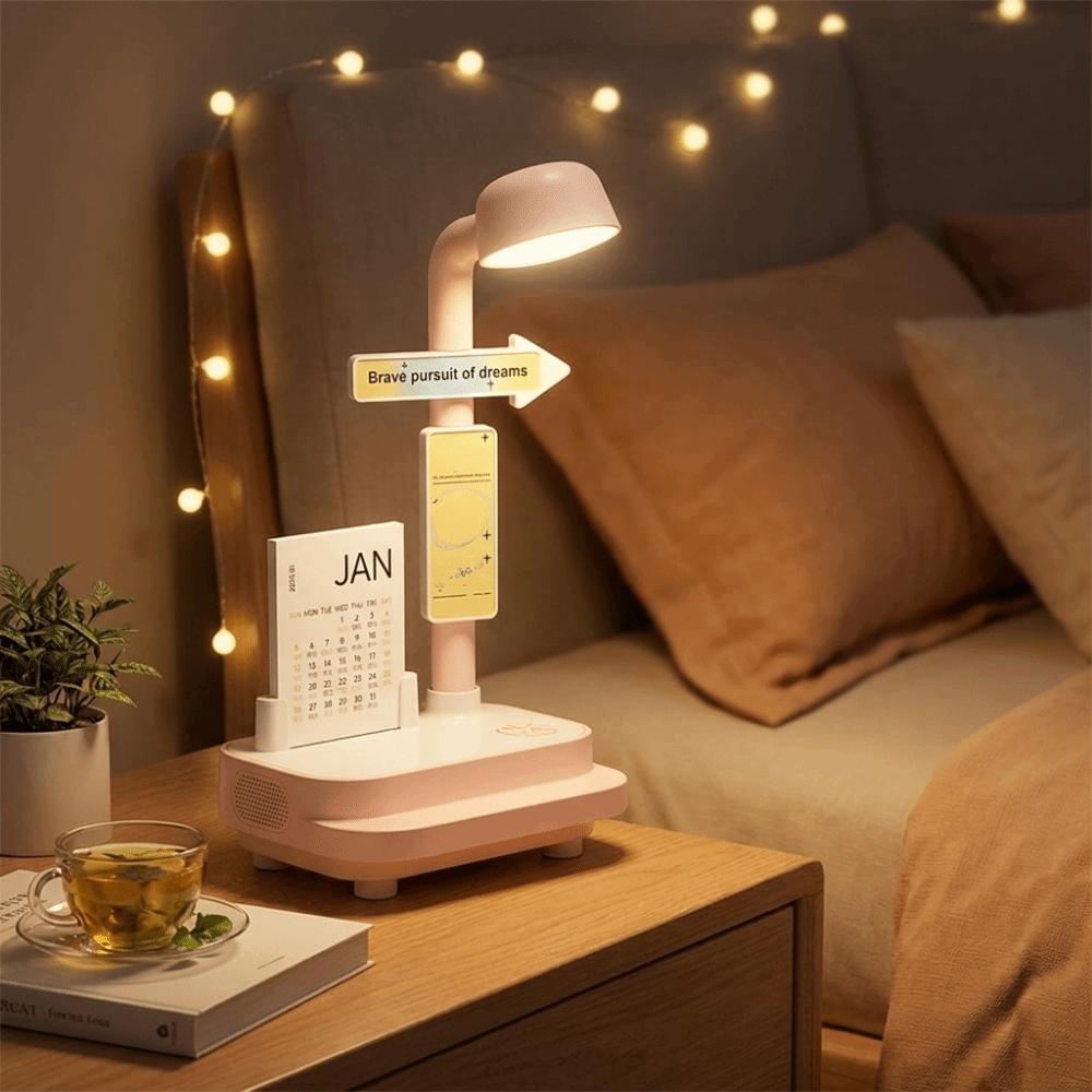 Clear Sound 2-in-1 Bedside Table Lamp Compact Design Wireless Bluetooth Speaker Gift Occasions