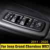 For Jeep Grand Cherokee WK2 2011 2012 2013 2014 2015 2016 2017 2018 2019 2020 Car Window Glass Lift Switch Button Cover Trims