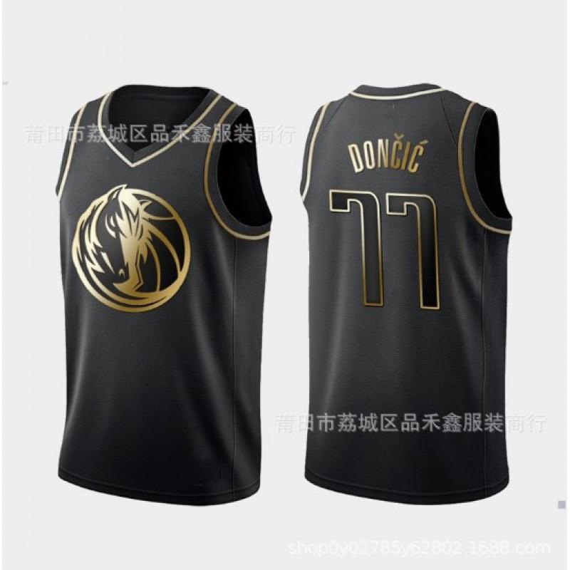 Basketball Jersey Luka Doncic 77 Dallas Mavericks Embroidered Sportswear Men Women