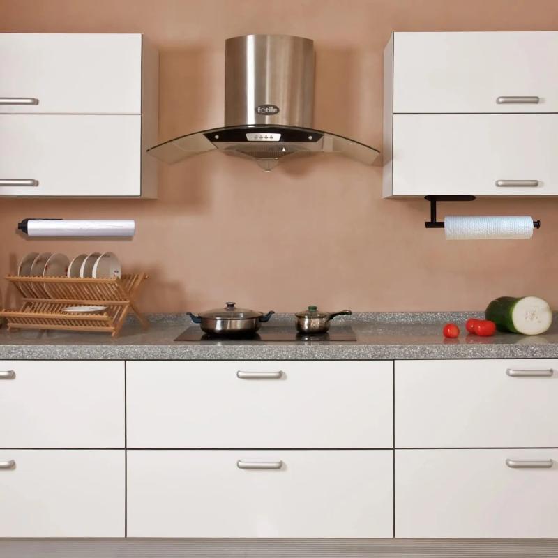 1 шт. самоклеящаяся настенная стойка для бумажных салфеток без сверления, подходит для кухни, ванной комнаты, под шкаф, под раковину, для хранения пищевой пленки