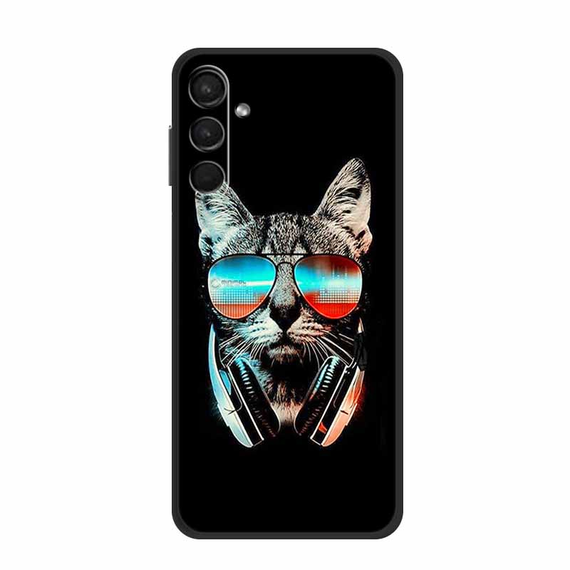 Для Samsung Galaxy A25 5G Чехол Животные ТПУ Силикон Мягкая Задняя Крышка Чехлы для Телефона для SamsungA25 6.5" Защитный Волк Крутой Бампер