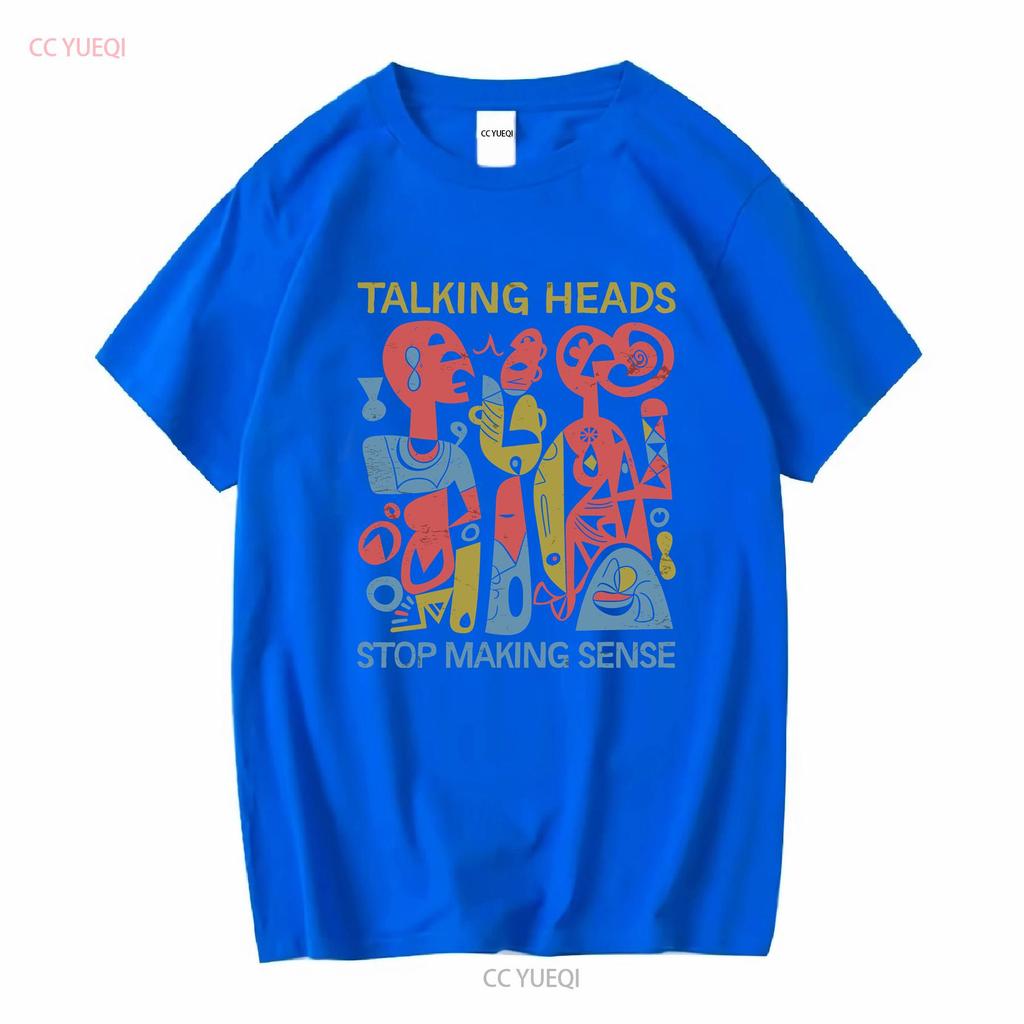 New Popular Stop Making Sense Talking head retro shirt Cotton T 1CM1390 long or short sleeves vintage Washed Versatile