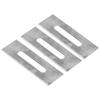 3Pcs Dive Line Cutter Blades Stainless Steel Replacement Rescue Diving Cutting Special Blade with