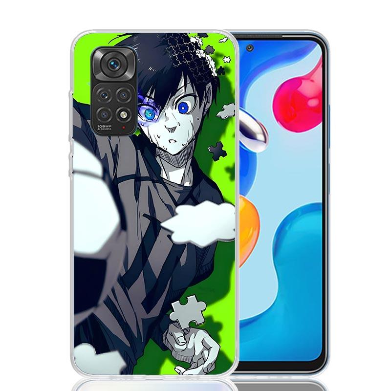 Чехол для телефона Blue Lock Исаги Ёити Для Xiaomi Redmi Note 15 14 13 12S 12 Pro Plus 11S 11E 11 11T 10S 10 Искусство Мягкий Чехол с Рисунком Re