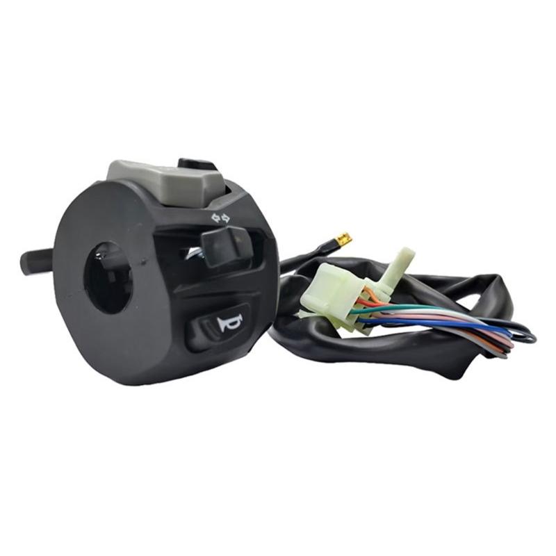 Motorcycle Multifunctional Handlebar Switch Easy to Install Motorcycle Switch Assembly Motorcycle Accessories for Bike 