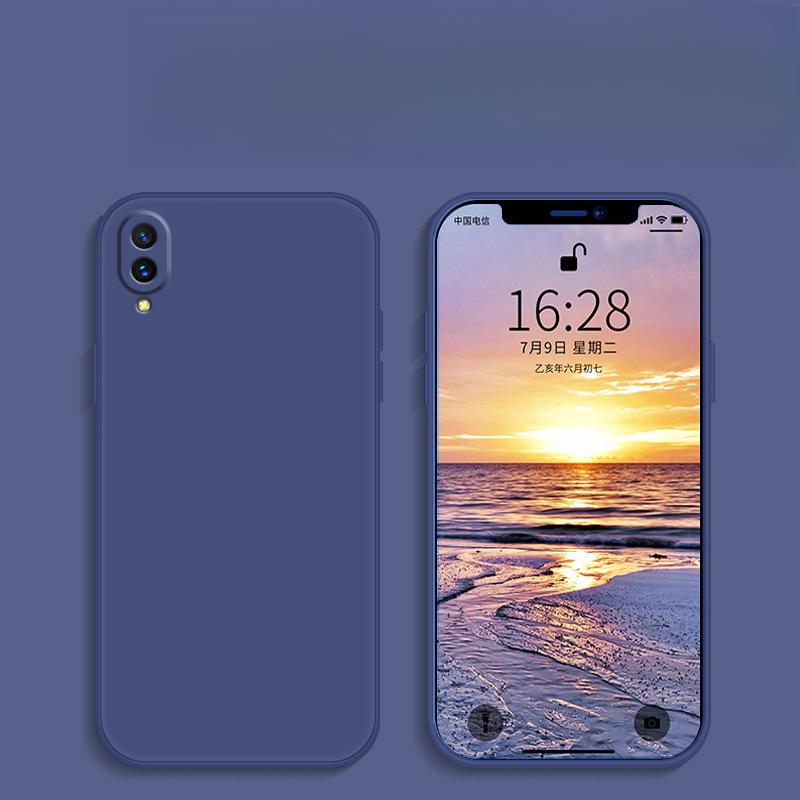 Подходит для Vivox23 Версия Фантазийный цвет Чехол для мобильного телефона Защитный чехол Жидкий мягкий силикон Полностью закрывающий Противоударный чехол для мужчин и женщин